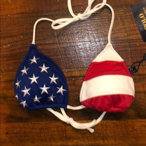 Ralph Lauren POLO String Bikini Top  S